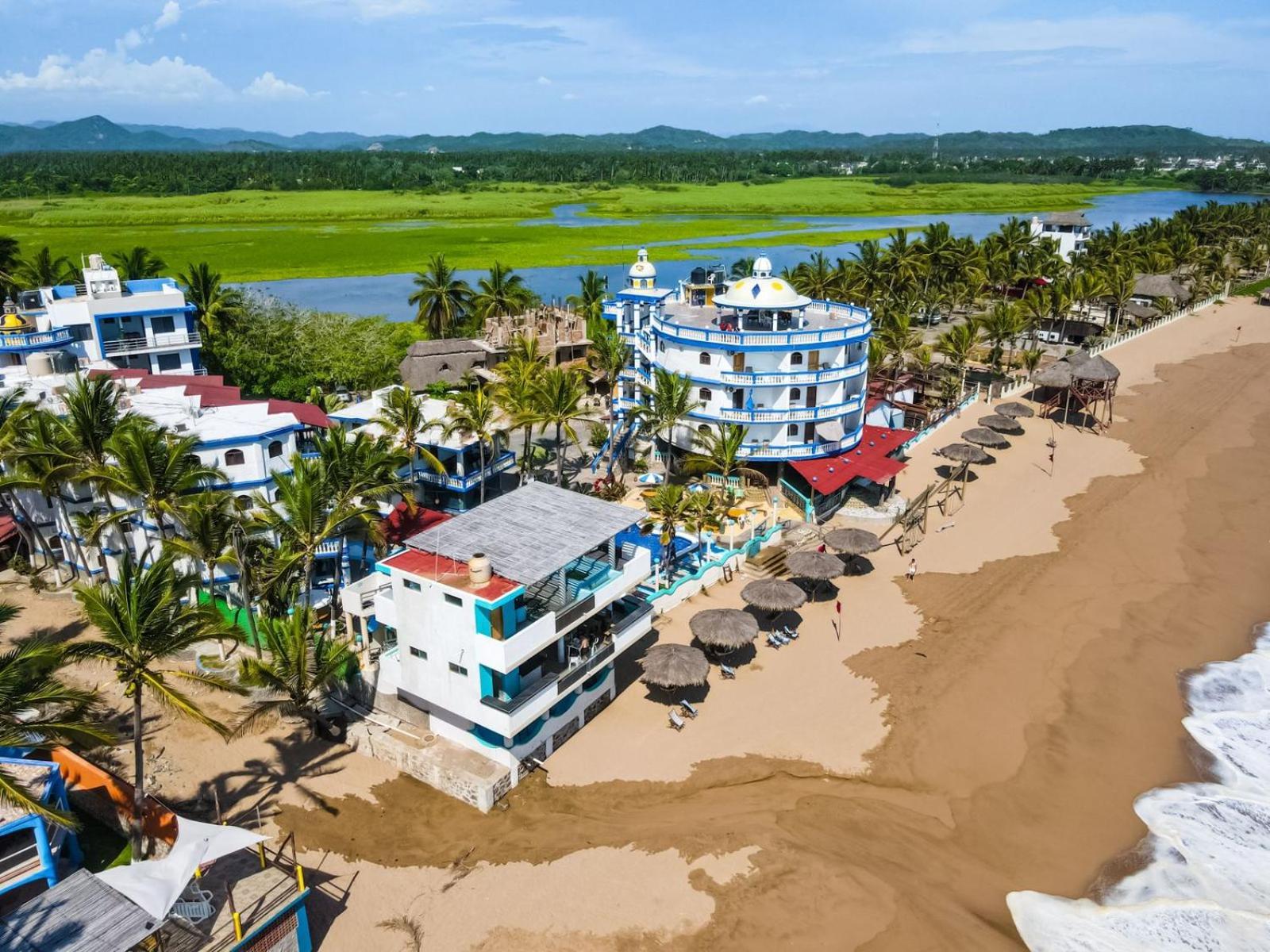 Bungalows Laguna Del Tule サン・パトリシオ・メラケ エクステリア 写真