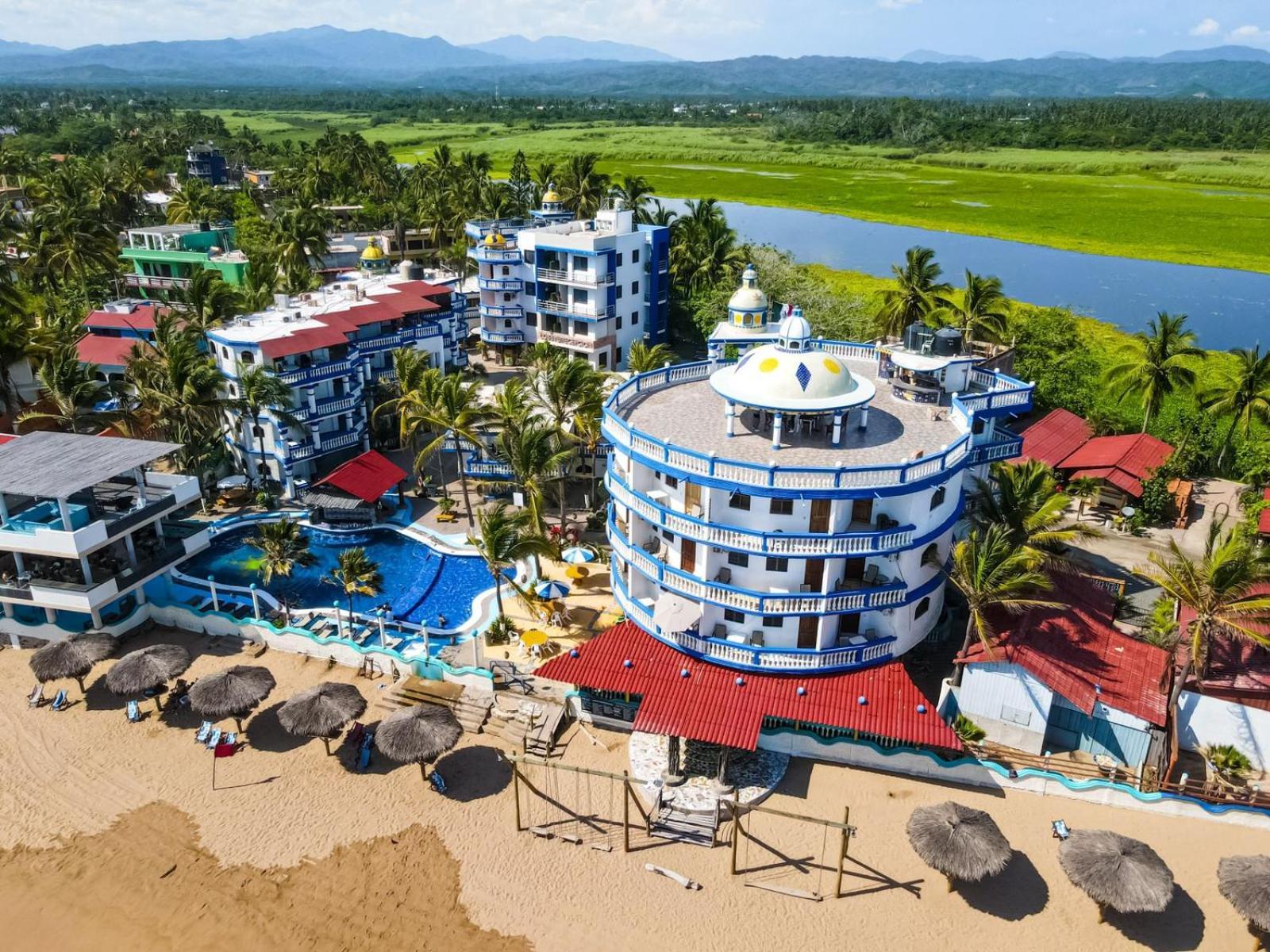 Bungalows Laguna Del Tule サン・パトリシオ・メラケ エクステリア 写真